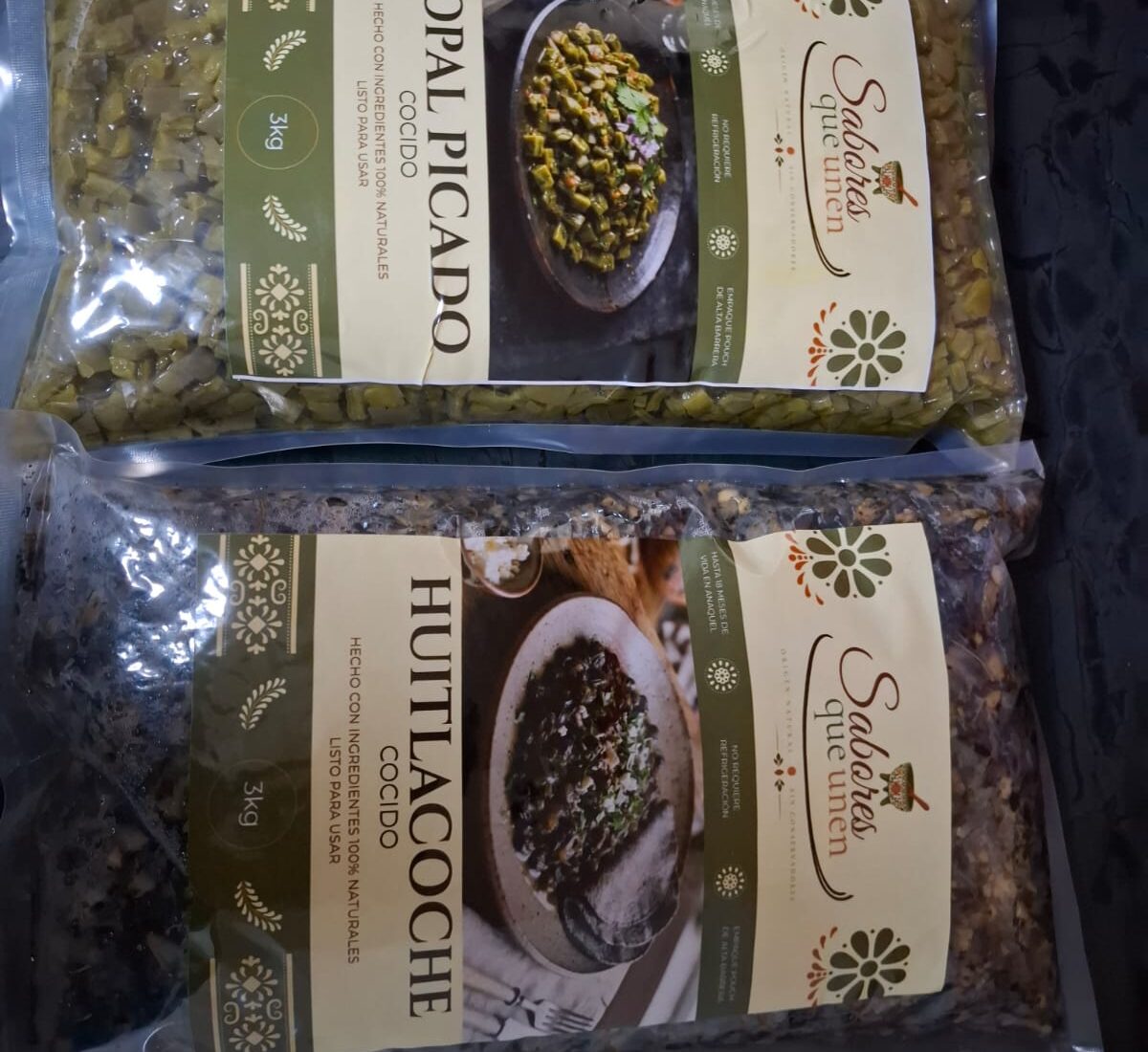 Nopal picado: fotografía de referencia del cliente